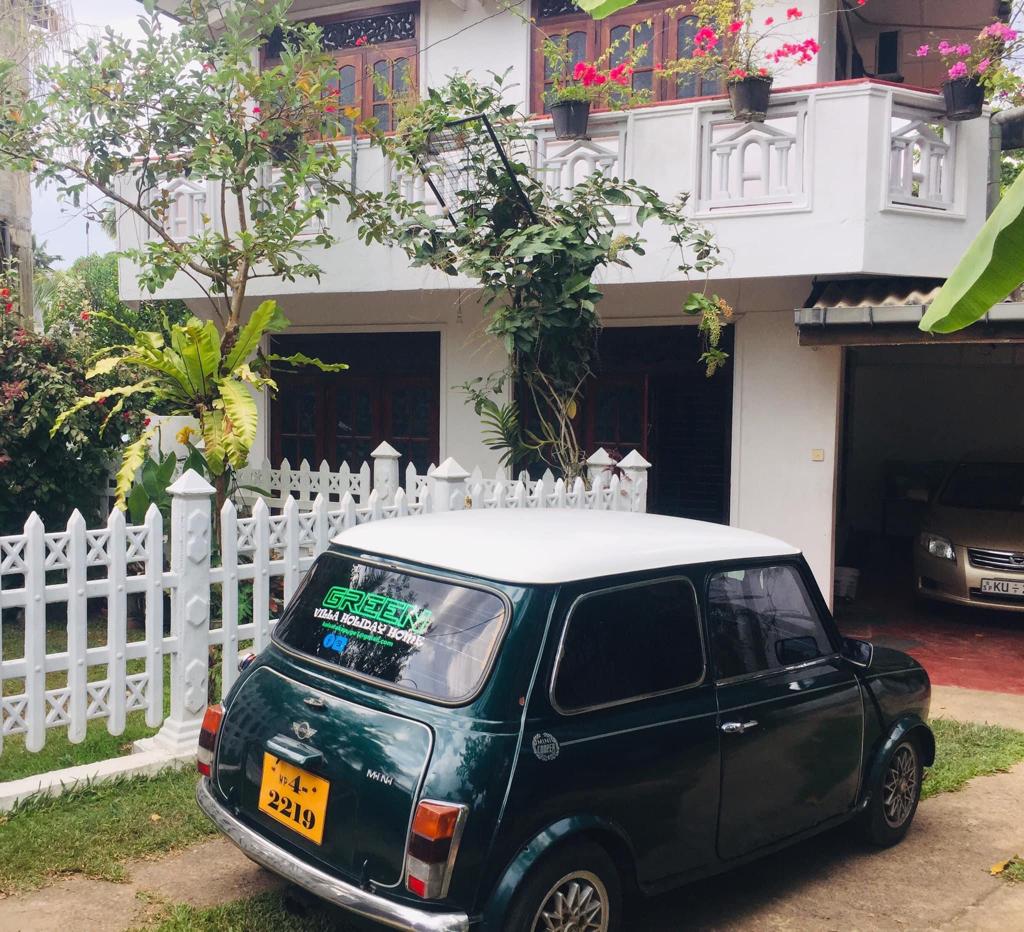 Exterior of Green Villa Holiday Home in Weligama